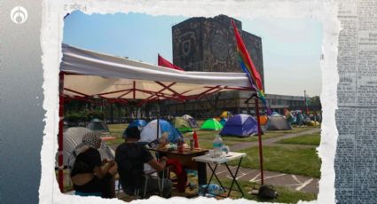 'Vámonos que aquí espantan': levantan campamento pro-Palestina en la UNAM ¡por vacaciones!