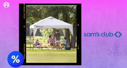 Sam's Club desploma el precio de su toldo Member's Mark reforzado de 3x3m con protección UV