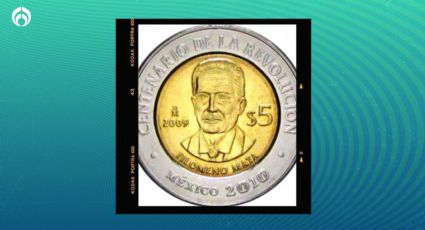 Esta es la moneda conmemorativa de 5 pesos que vale 5 millones de pesos