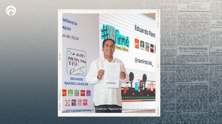 Eduardo Ramírez reitera su apoyo a la niñez en Chiapas y firma 'Pacto de la Primera Infancia'