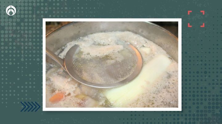 El truco para quitar el exceso de espuma o grasa de la carne en cocción