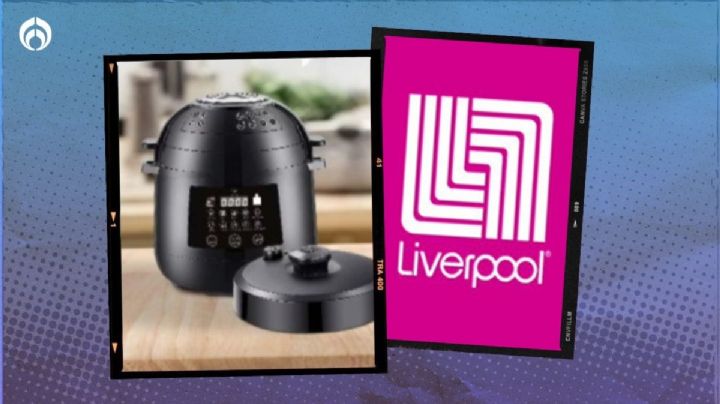 Liverpool casi 'regala' olla de presión eléctrica 2 en 1 con el 60% de descuento