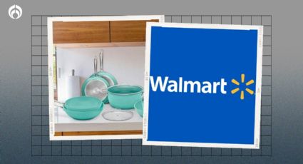 Walmart puso en descuento esta batería de 10 piezas antiadherente (no se le pega nada)