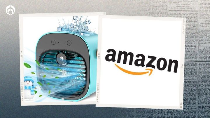 Amazon: el mini aire acondicionado portátil que cuesta solo 300 pesos y tiene las mejores reseñas