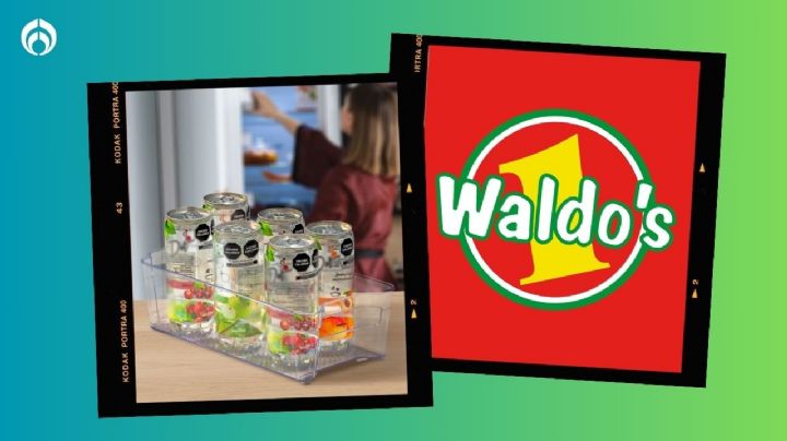 Waldo's remata al 3x2 estos organizadores para que tu refri esté bien ordenado