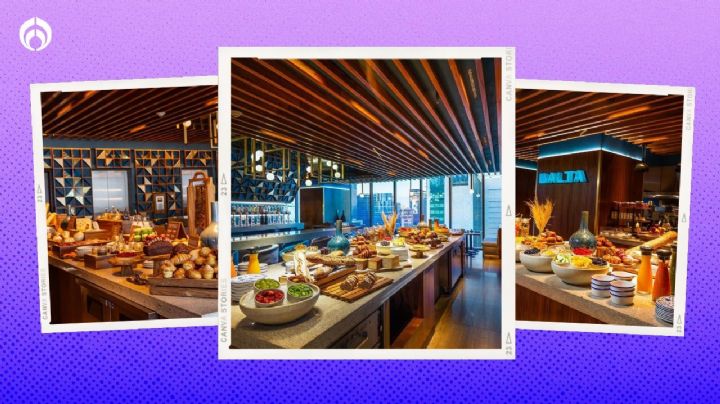 El restaurante de lujo de la CDMX con sofisticado desayuno buffet por menos de 500 pesos