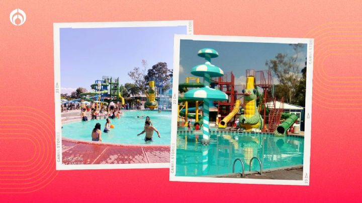 El balneario de la CDMX con 5 albercas y toboganes por solo 100 pesos, para refrescarte del calorón