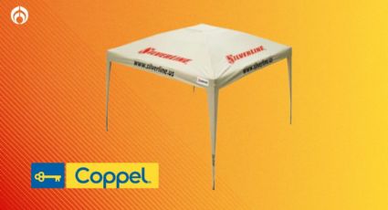 Coppel tiene esta increíble carpa plegable de 3 x 4.5m a precio de remate