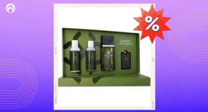 Walmart rebaja el set de perfume Carlo Corinto Classic amaderado que dura horas y es muy elegante