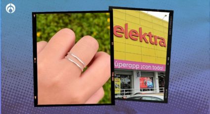 Elektra: 3 anillos de plata que tienen un aire lujoso a menos de mil pesos