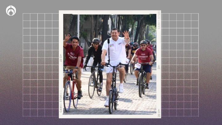 'El deporte es prioridad': desde su bicicleta, Armenta presenta propuestas para ciclistas