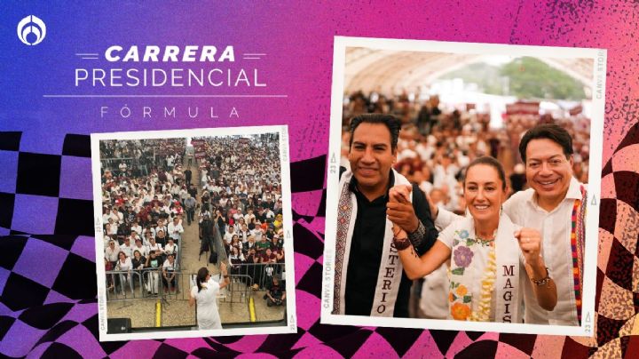 'Va a triunfar el amor': Sheinbaum augura la victoria de la 4T con Eduardo Ramírez en Chiapas