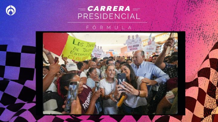 Yucatán recibe a Sheinbaum con música y porras: '¡Claudia presidenta!'