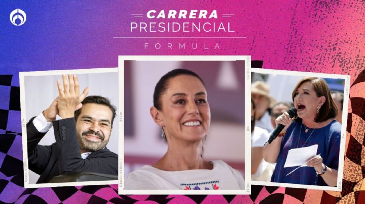 A una semana del 'Día D': así marchan Sheinbaum, Xóchitl y Máynez previo a las Elecciones 2024