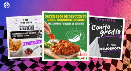 Café, helados y descuentos en restaurantes: Estos son los regalos y promociones por votar el 2 de junio