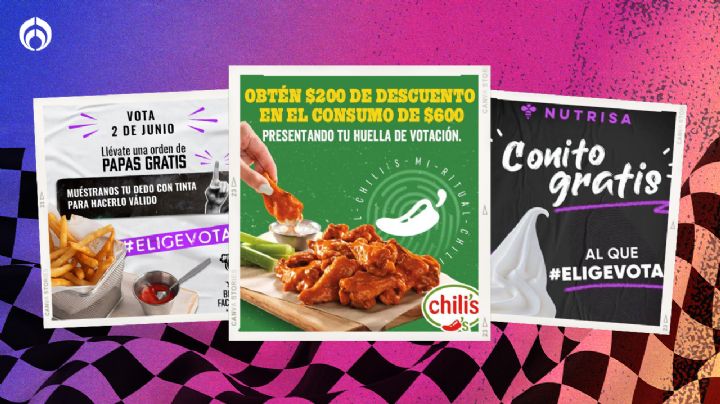 Café, helados y descuentos en restaurantes: Estos son los regalos y promociones por votar el 2 de junio