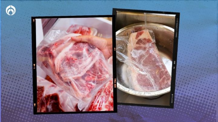 El truco para descongelar la carne fácil y en tan sólo 10 minutos