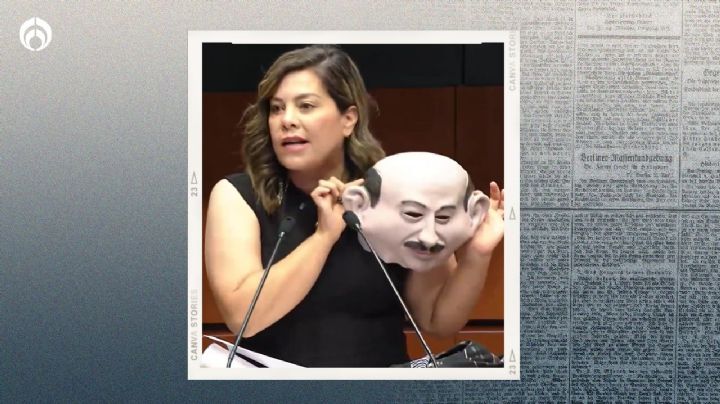 Salinas 'se aparece': diputada del PT usa máscara de expresidente para 'tundir' a opositores