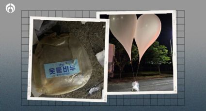 Guerra ¿de estiércol? Corea del Norte 'lanza' globos con desechos a Corea del Sur (FOTOS)