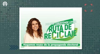 'Ruta de Reciclaje' en Cuauhtémoc: el plan de Caty Monreal para reusar propaganda electoral