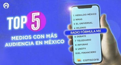 Radio Fórmula: Top 5 de los medios con más audiencia en el país de cara a las elecciones