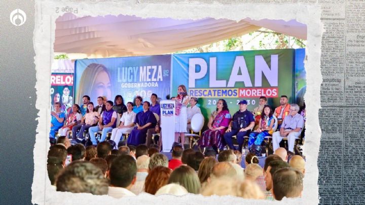 'Rescatemos Morelos', el plan de Lucy Meza para sacar adelante a las familias morelenses