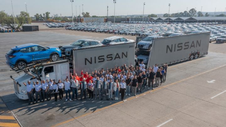 Nissan Mexicana estrena flota propia para transporte de vehículos terminados