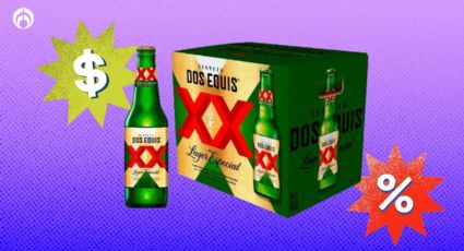 Sam's Club tiene 'regalado' el cartón de cerveza Dos Equis Lager con 24 botellas, para refrescarte