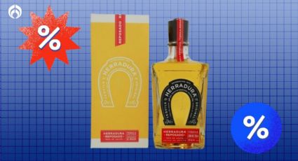 Walmart remata el tequila Herradura Reposado de casi 1 l, para la fiesta del fin de semana