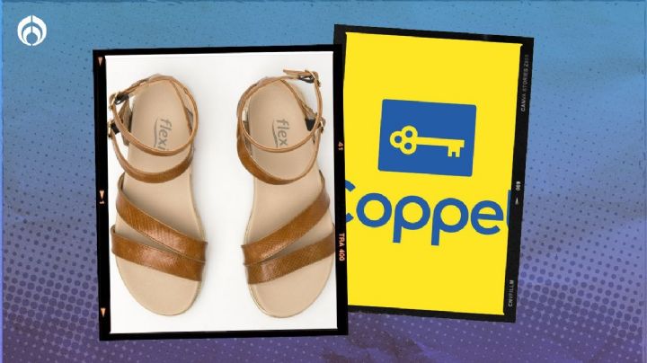 Coppel rebaja estas 10 sandalias Flexi en colores crema e ideales para la temporada
