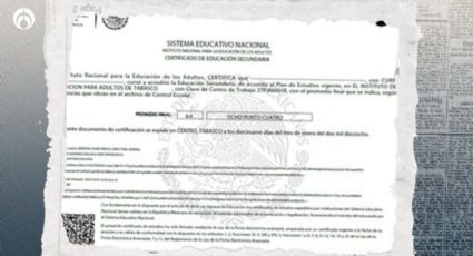 Así puedes reimprimir tu certificado de secundaria PASO a PASO