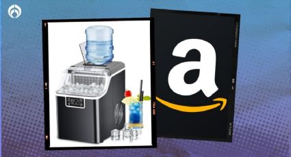 Amazon vende barata máquina de hielo de 20 kg, limpieza automática y control de tamaño de cubo