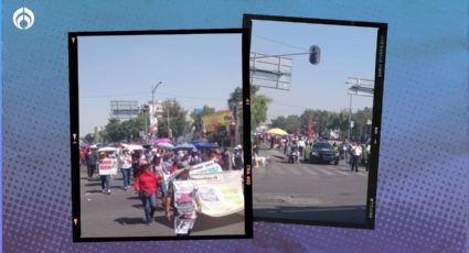 CNTE 'atora' a la CDMX: marchan en calzada México-Tacuba; estas son las rutas alternas