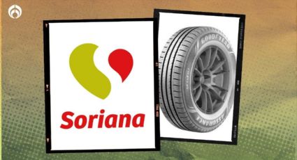 Soriana: todas estas llantas Goodyear tienen 'promo' y cuestan menos de 1,500 pesos