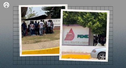 CNTE levantan plantón en instalaciones de Pemex en Chiapas (VIDEOS)