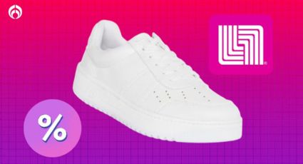 Liverpool remata tenis blancos Flexi muy cómodos y fáciles de limpiar