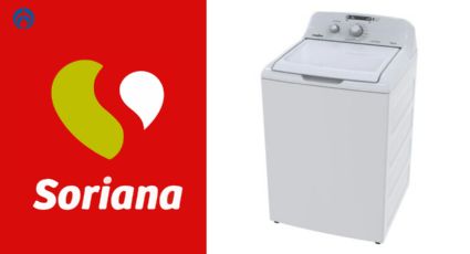 Soriana enloquece y aplica descuento irresistible a lavadora Mabe automática