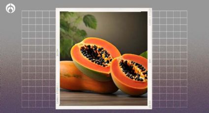 ¿Cómo saber si una papaya está dulce y madura sin abrirla o apretarla?