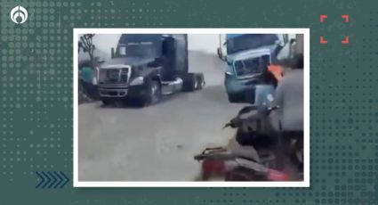 (VIDEO) Arrancones mortales: carreritas entre trailers deja 3 muertos en Hidalgo