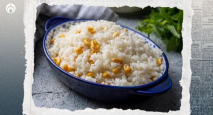 ¿Cómo hacer arroz blanco esponjoso? Receta paso a paso