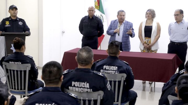 Entregan premios al Mérito Policial en Escobedo NL