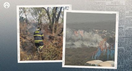 Incendio en Tlalpan: llamas consumen bosque cercano a Six Flags (VIDEOS)