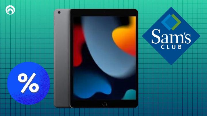 Sam’s Club remata iPad Apple 10.2 pulgadas 9a Gen baratísima para trabajar, aprender y jugar