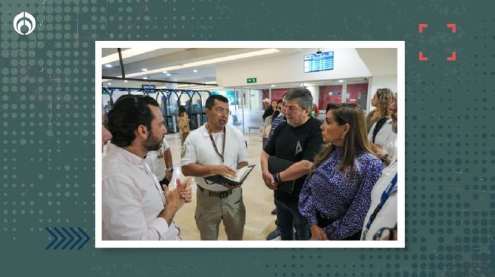Visita sorpresa: Mara Lezama recorre el Aeropuerto de Cancún para constatar buen funcionamiento