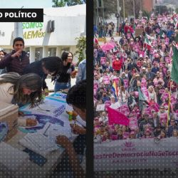 Brecha generacional: universitarios con Claudia; Marea Rosa con la oposición