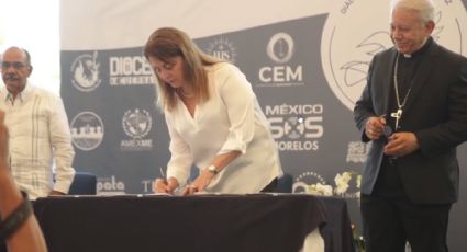 Elecciones en Morelos: candidatas a la gubernatura firman 'Pacto por la Paz'