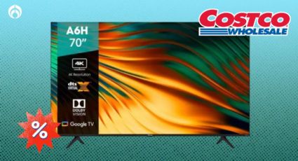 Costco rebaja pantalla Hisense 4K de 70", y te descuenta 4 mil pesos en una barra de sonido