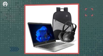 Elektra: kit de laptop HP con mochila más potentes audífonos ¡vale 2 mil pesos menos!