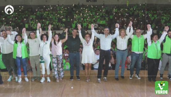 En la capital del país, el Partido Verde respalda a García Harfuch