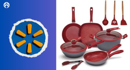 Walmart rebaja más de mil 300 pesos batería de cocina Flavorstone